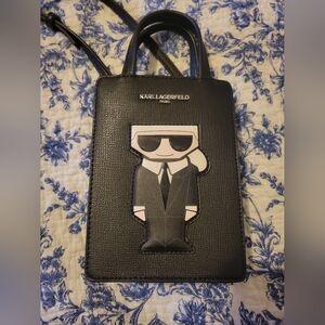 Karl Lagerfeld phone crossbody